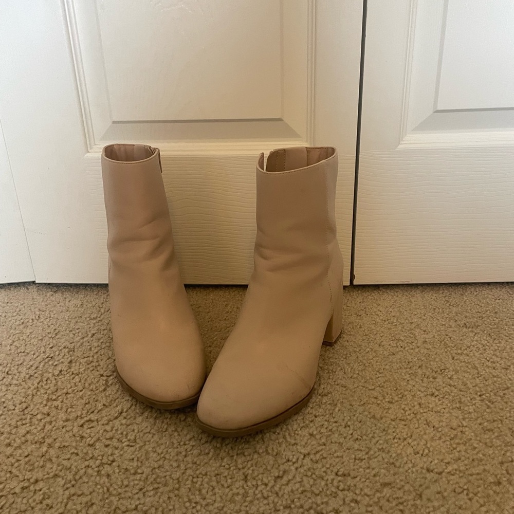 Tan Booties